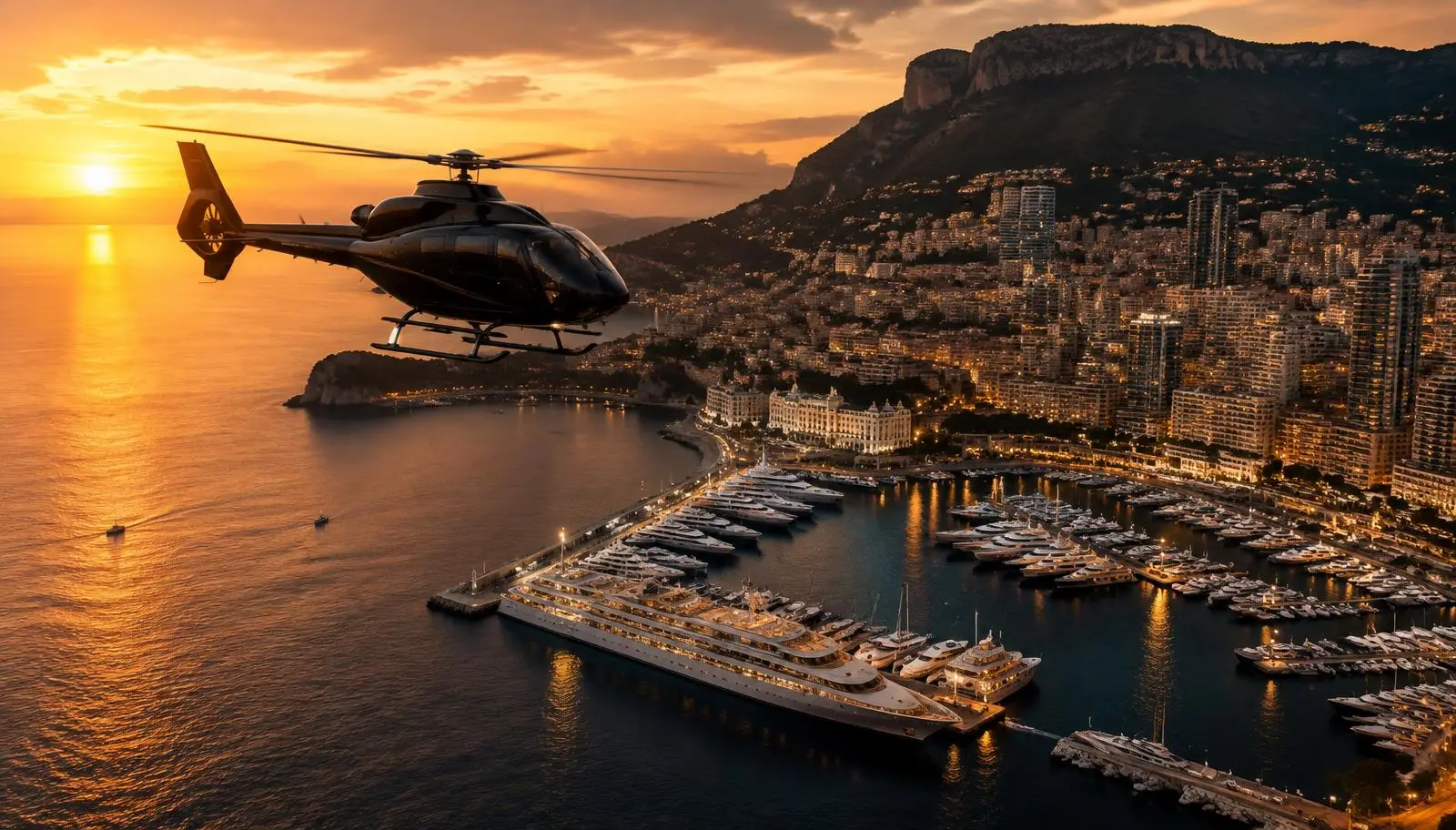 Helicopter transfers