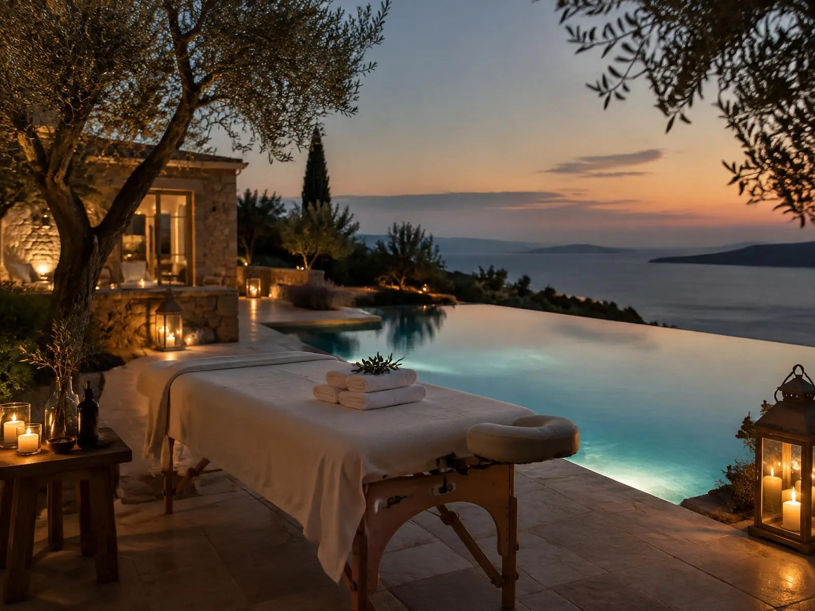 Wellness & spa at your villa